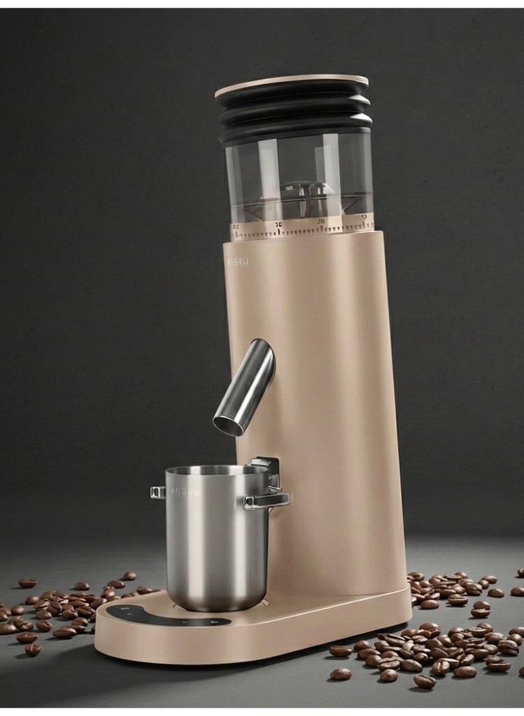 MIBRU Portable Electric Coffee Grinder Rechargeable 7000mAh 41mm Burr Adjustable 60 Settings Espresso Grinder for Home Travel V60 French Press Drip Cold Brew with Stainless Steel Cup - Image 2